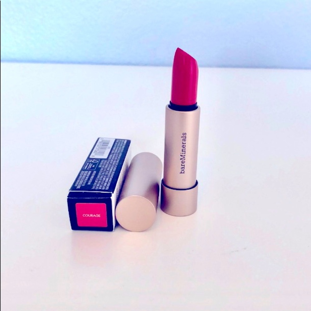 New bareminerals mineralist Courage red lipstick